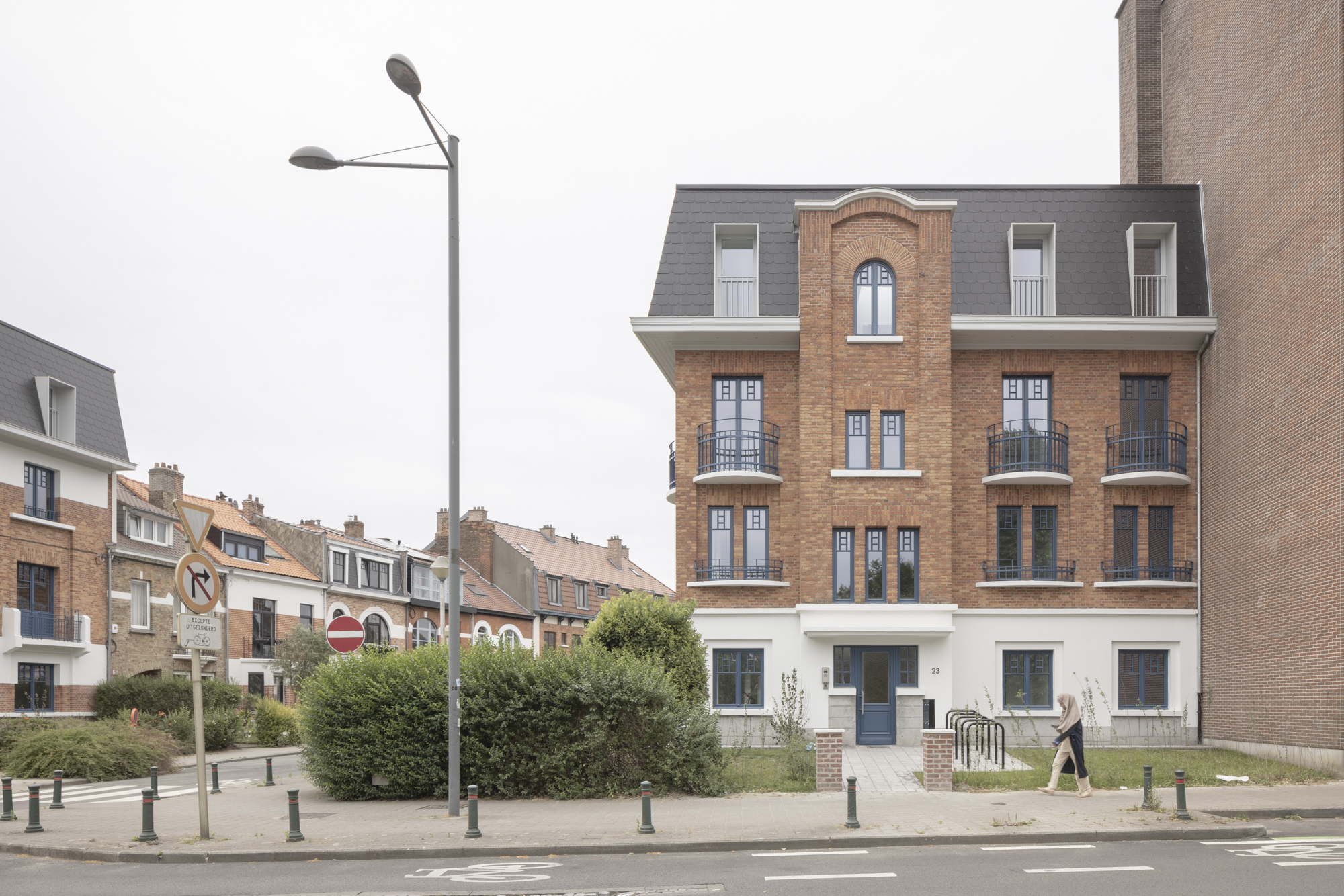 Extérieur façade Boulevard Léopold III 23
