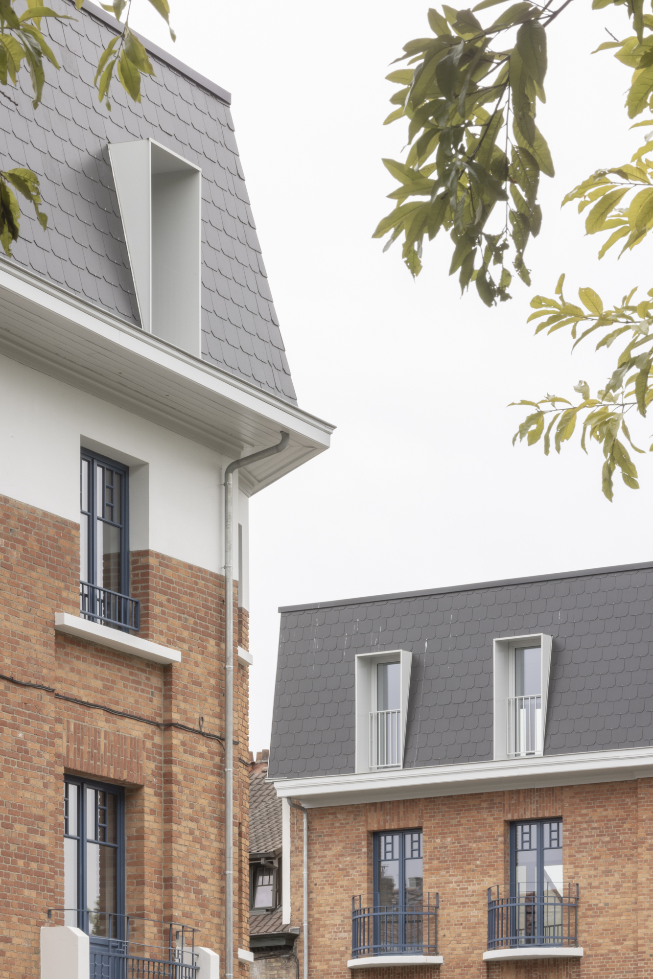 Façades des bâtiments