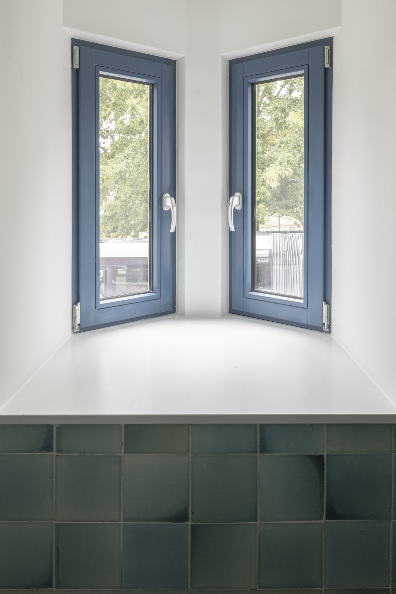 Intérieur angle fenêtres